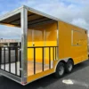 2024 8.5 X 20 TA YELLOW CONCESSION TRAILER