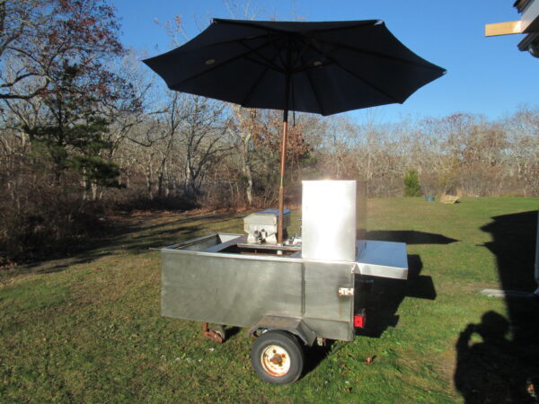 Stainless steel food cart