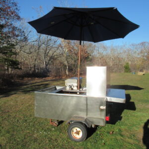Stainless steel food cart
