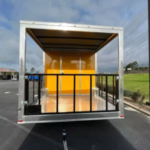 2024 8.5 X 20 TA YELLOW CONCESSION TRAILER