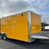2024 8.5 X 20 TA YELLOW CONCESSION TRAILER