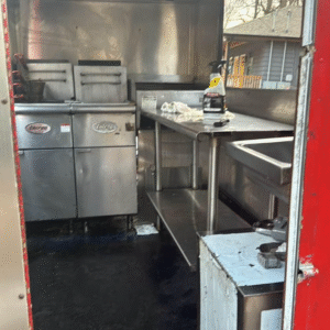 Foot Food Trailer with Chaffing Dishes