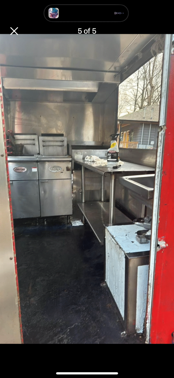 Foot Food Trailer with Chaffing Dishes - Image 2