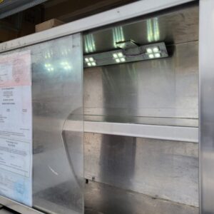 Food Cart with Blackstone Griddle and Solar-Powered LED Lighting