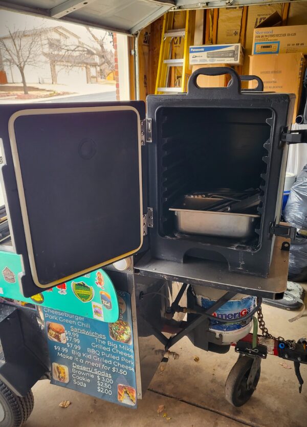 Food Cart with Blackstone Griddle and Solar-Powered LED Lighting - Image 4