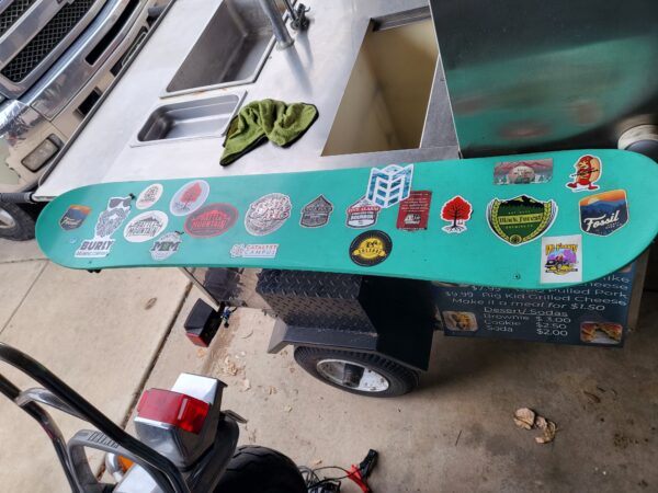 Food Cart with Blackstone Griddle and Solar-Powered LED Lighting - Image 13