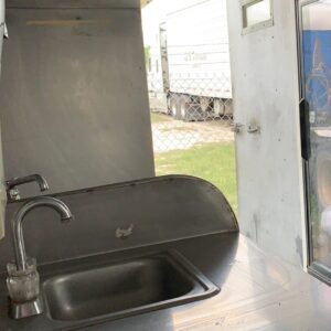Food Cart with Blackstone Griddle and Solar-Powered LED Lighting