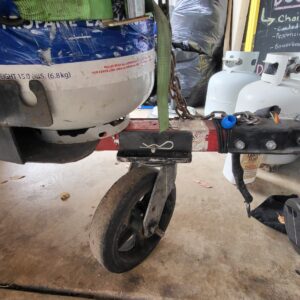 Food Cart with Blackstone Griddle and Solar-Powered LED Lighting