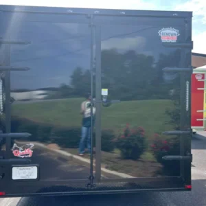 2024 8.5X24 TA BLACK CONCESSION TRAILER Stock