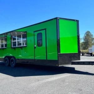 2024 8.5X24 TA GREEN CONCESSION TRAILER Stock