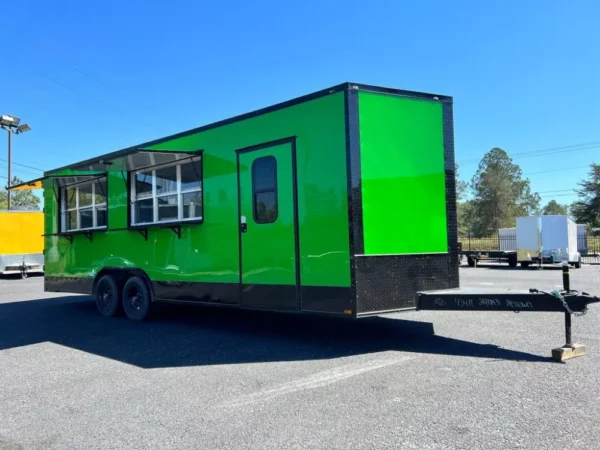 2024 8.5X24 TA GREEN CONCESSION TRAILER Stock - Image 2