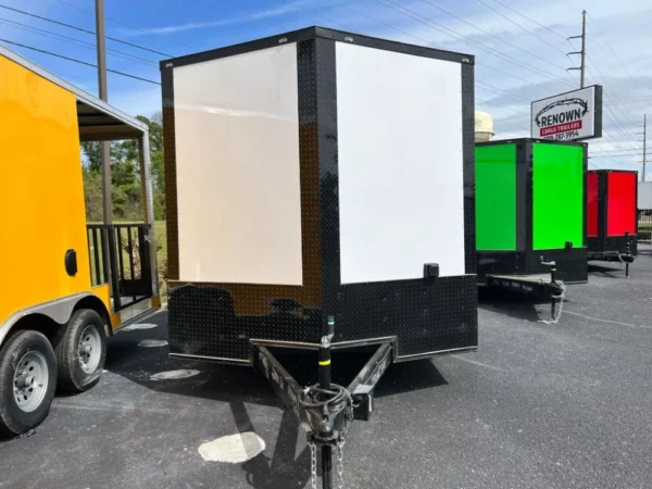 2024 8.5X22 TA3 WHITE BLACKOUT BBQ TRAILER Stock - Image 5