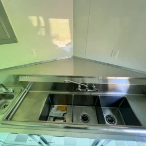 2024 8.5X22 TA3 Red Blackout Food Trailer Stock