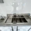 2024 8.5X22 TA3 WHITE BLACKOUT BBQ TRAILER Stock