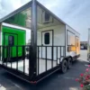 2024 8.5X22 TA3 WHITE BLACKOUT BBQ TRAILER Stock