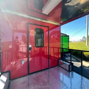 2024 8.5X22 TA3 Red Blackout Food Trailer Stock