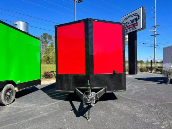 2024 8.5X22 TA3 Red Blackout Food Trailer Stock - Image 21