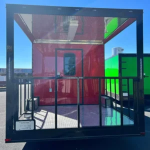 2024 8.5X22 TA3 Red Blackout Food Trailer Stock