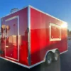 8.5X16TA RED CONCESSION TRAILER Stock