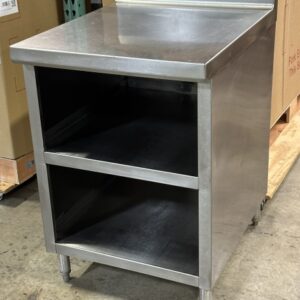 24-3/4" x 30" x 36" All Stainless Steel Heavy-Duty Work Table