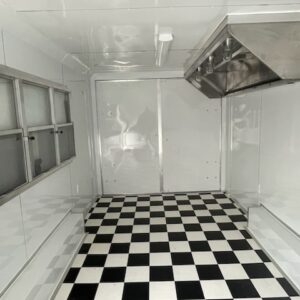8.5 X 20 TA3 Concession Trailer / Food Trailer Blue