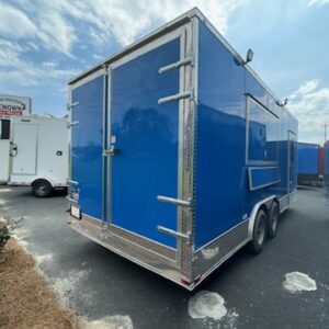 8.5 X 20 TA3 Concession Trailer / Food Trailer Blue