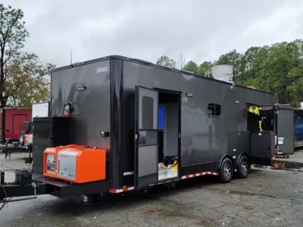 8.5 X 28 BBQ TRAILER with EQUIPMENT Stock - Image 2