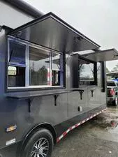 8.5 X 28 BBQ TRAILER with EQUIPMENT Stock