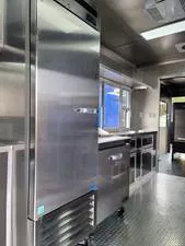 8.5 X 28 BBQ TRAILER with EQUIPMENT Stock