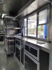8.5 X 28 BBQ TRAILER with EQUIPMENT Stock