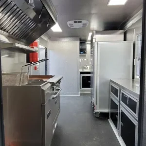 8.5 X 26 BBQ TRAILER WITH SMOKER Stock
