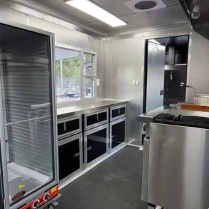 8.5 X 26 BBQ TRAILER WITH SMOKER Stock