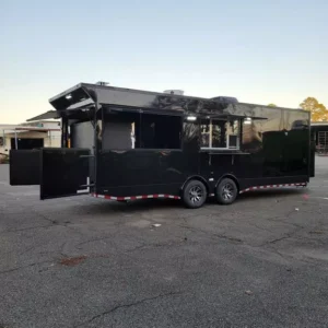 8.5 X 26 BBQ TRAILER WITH SMOKER Stock
