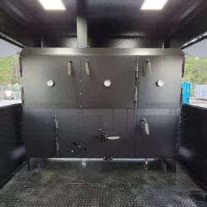 8.5 X 26 BBQ TRAILER WITH SMOKER Stock