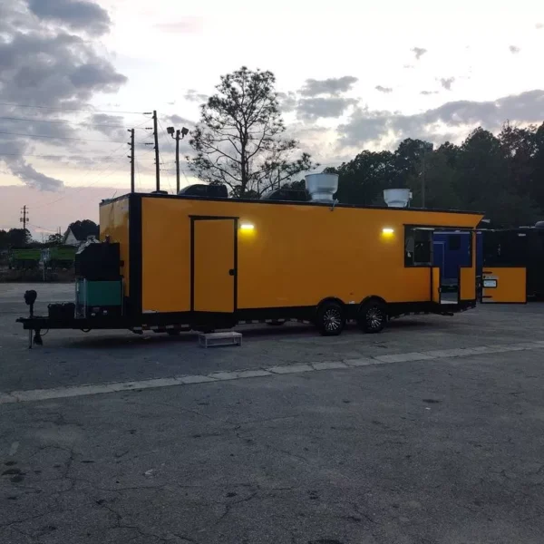 8.5 X 28 TA3 BBQ TRAILER WITH SMOKER FULLY EQUIPPED - Image 12