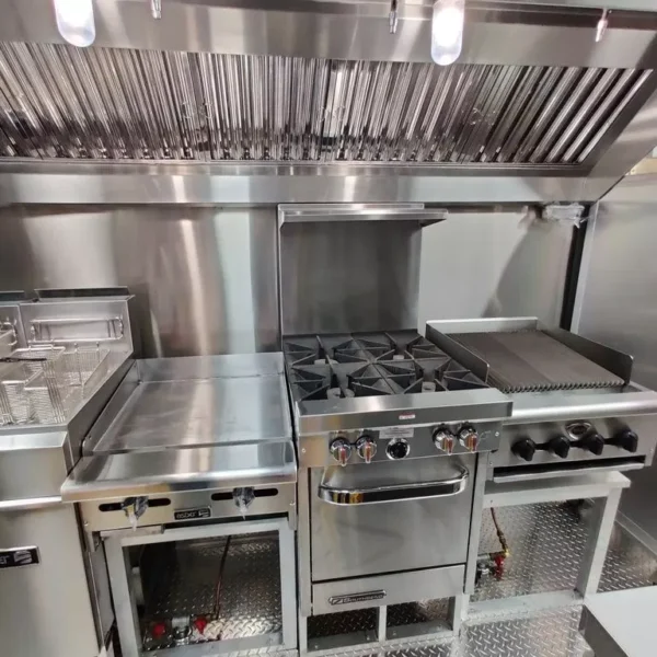 8.5 X 28 TA3 BBQ TRAILER WITH SMOKER FULLY EQUIPPED - Image 21