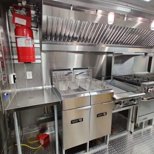 8.5 X 28 TA3 BBQ TRAILER WITH SMOKER FULLY EQUIPPED - Image 22
