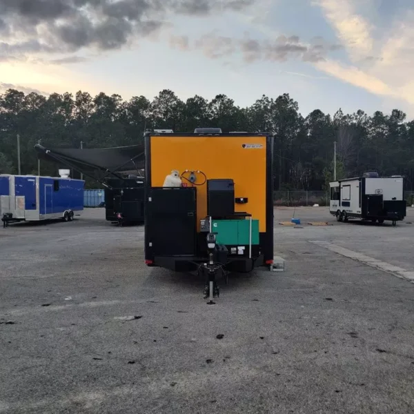 8.5 X 28 TA3 BBQ TRAILER WITH SMOKER FULLY EQUIPPED - Image 4