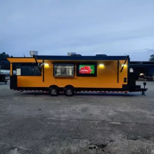 8.5 X 28 TA3 BBQ TRAILER WITH SMOKER FULLY EQUIPPED