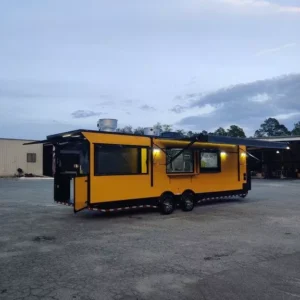 8.5 X 28 TA3 BBQ TRAILER WITH SMOKER FULLY EQUIPPED