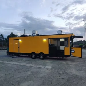 8.5 X 28 TA3 BBQ TRAILER WITH SMOKER FULLY EQUIPPED
