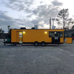 8.5 X 28 TA3 BBQ TRAILER WITH SMOKER FULLY EQUIPPED